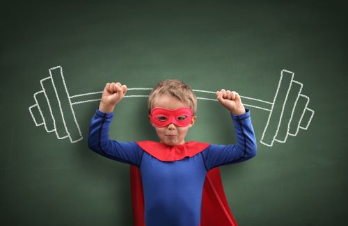 Enfant super héros